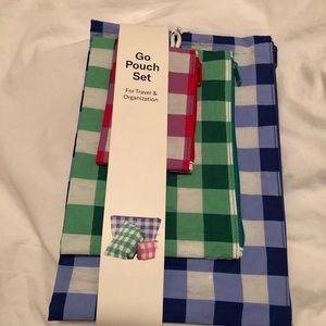 Baggu Go Pouch Set, 3-pack
